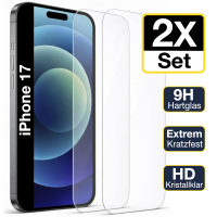 Glazor 2x Panzerglas 9H f&uuml;r iPhone 17 Panzerfolie...