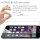 Dooloo 2x Panzerglas 9H f&uuml;r iPhone 4, iPhone 4S Panzerfolie Displayschutz Schutzglas