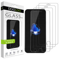 Dooloo 4x Panzerglas 9H f&uuml;r iPhone 6, iPhone 6S...