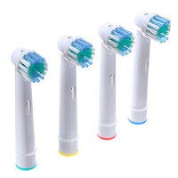 4 St&uuml;ck Aufsteckb&uuml;rsten kompatibel mit Oral-B rotierenden Zahnb&uuml;rsten B&uuml;rstenk&ouml;pfe Ersatzb&uuml;rsten