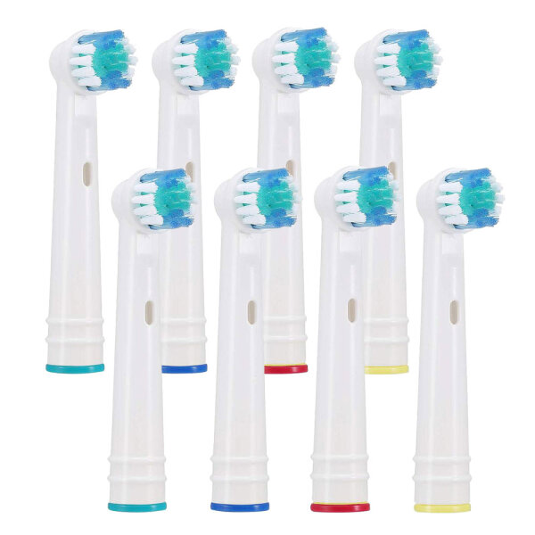 8 St&uuml;ck Aufsteckb&uuml;rsten kompatibel mit Oral-B rotierenden Zahnb&uuml;rsten B&uuml;rstenk&ouml;pfe Ersatzb&uuml;rsten