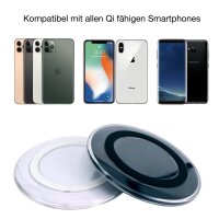 Qi Kabellose Ladestation Wireless Charger S6 iPhone Samsung