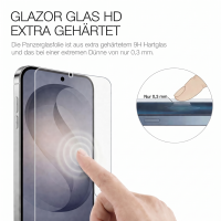 Glazor 3x Panzerglas 9H f&uuml;r Galaxy S26 Ultra Panzerfolie Schutzglas