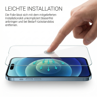 Glazor 3x Panzerglas 9H f&uuml;r iPhone 16e Panzerfolie Displayschutz Schutzfolie
