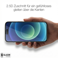 Glazor 2x Panzerglas 9H f&uuml;r iPhone 16e Panzerfolie Displayschutz Schutzfolie