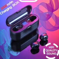 Dooloo TWS In Ear Kopfh&ouml;rer Bluetooth 5.1 Kabellos Ohrh&ouml;hrer Sport Headset Mit Powerbank  f&uuml;r