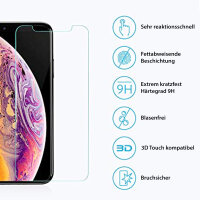 Dooloo 3x Panzerglas 9H f&uuml;r iPhone XS Max Panzerfolie Displayschutz Schutzfolie