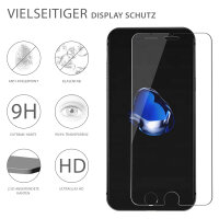 Dooloo 2x Panzerglas 9H f&uuml;r iPhone 7 Plus, iPhone 8...