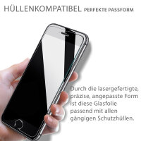 Dooloo 2x Panzerglas 9H f&uuml;r iPhone 7 Plus, iPhone 8 Plus Panzerfolie Displayschutz Schutzglas